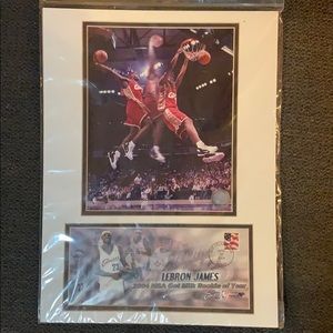 Lebron James Memorabilia. NBA Certified